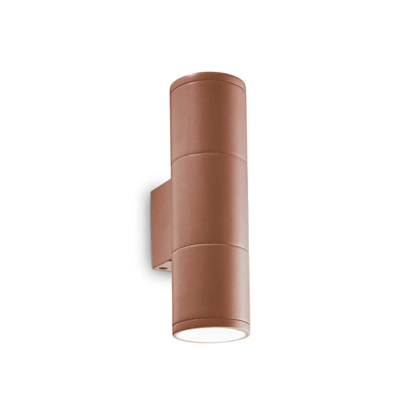 Lampada Da Parete Gun Ap2 Small Coffee Ideal-Lux