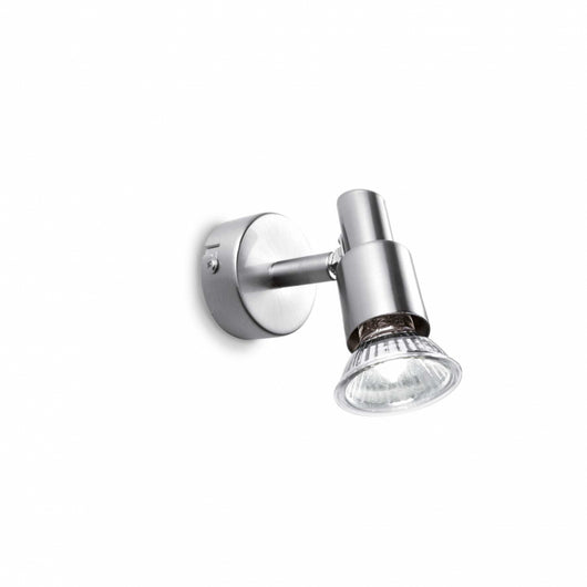 Lampada Da Parete Slem Ap1 Nickel Ideal-Lux