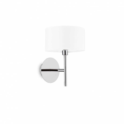 Lampada Da Parete Woody Ap1 Bianco Ideal-Lux