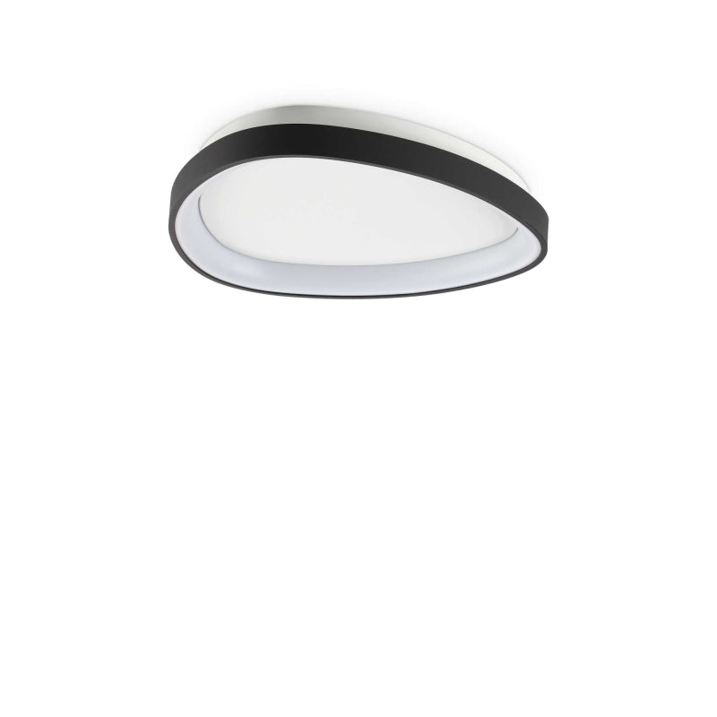 Lampada Da Soffitto Gemini Pl D042 On-Off Nero Ideal-Lux