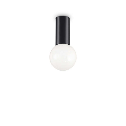 Lampada Da Soffitto Petit Pl1 Nero Ideal-Lux