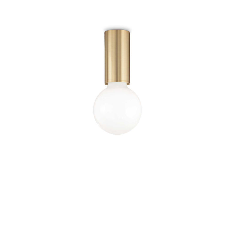 Lampada Da Soffitto Petit Pl1 Ottone Ideal-Lux