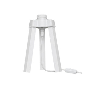 Lampada da tavolo treppiede legno colore bianco Piko MDL4768 22.5H