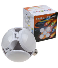 Lampada Lampadario Deformabile Led 40w 6800k 5 Vie Bianca Attacco E27 Ufo Palla         