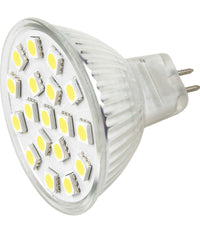 Lampada Lampadina Faretto Led 5w 12v Smd Mr16 Luce Bianca Calda 450 Lumen Gu5.3  -bianco Freddo      -