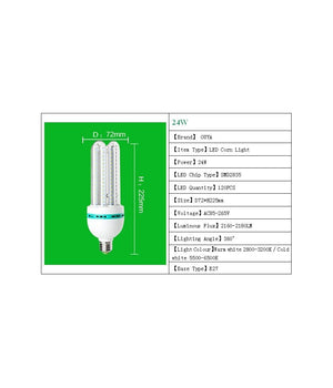 Lampada Lampadina Led Faretto Di Ultima Generazione Ultra Luminosi Ed Efficienti  -bianco Caldo-20 Watt     -e27-