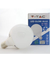 Lampada Lampadina Led Globo Sfera V-tac Luce Bianca Fredda Naturale E27 13w  -bianco Caldo      -