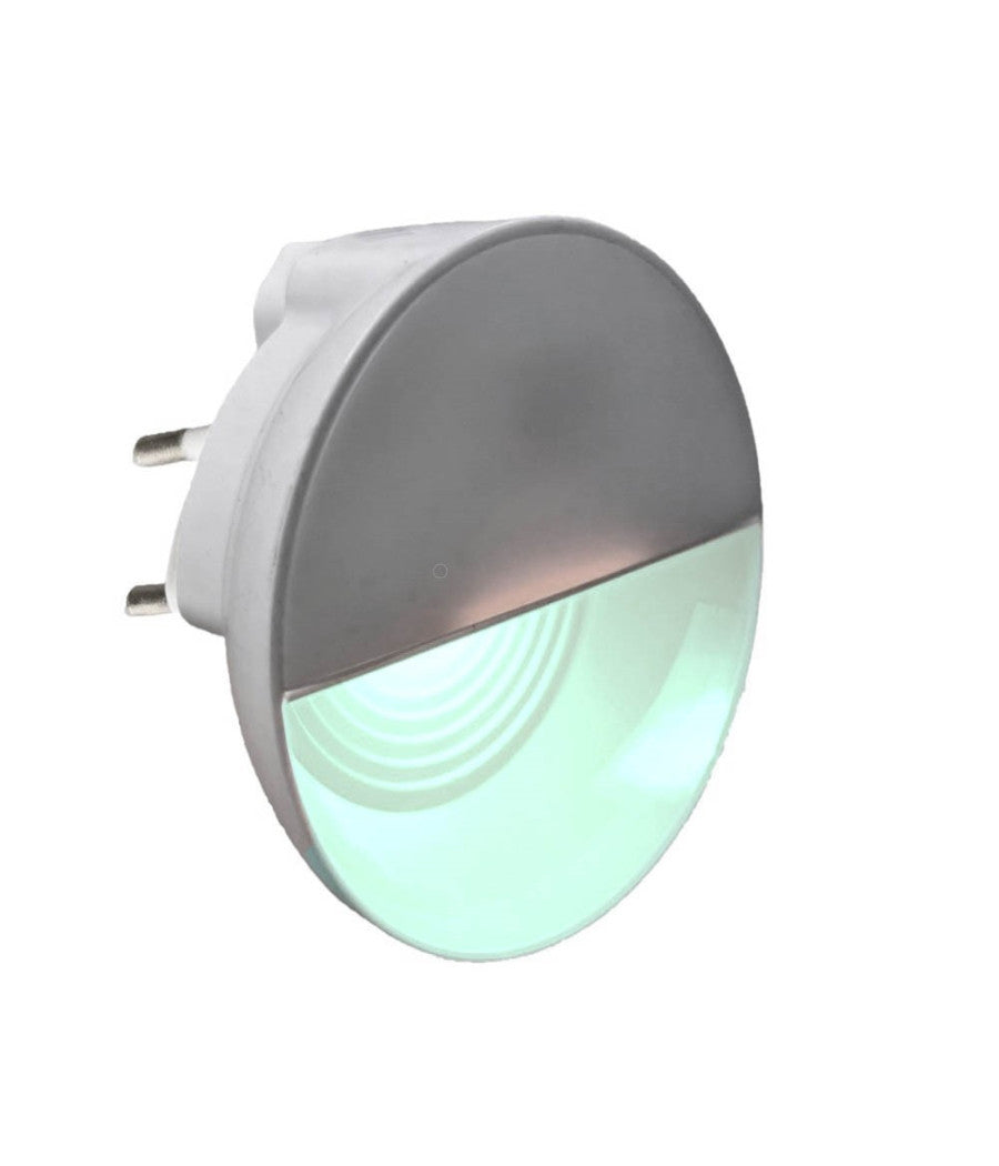 Lampada Led Con Spina Luce Notturna Segnapasso Sensore Movimento 0.4w Xggyd-002  -bianco Freddo      -