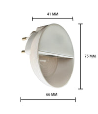 Lampada Led Con Spina Luce Notturna Segnapasso Sensore Movimento 0.4w Xggyd-002  -bianco Freddo      -