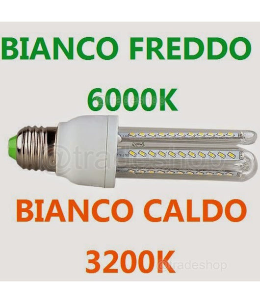 Lampada Led Nuovo E27 3014 Smd 7w Bianco Freddo E Bianco Caldo  -bianco Freddo      E27-