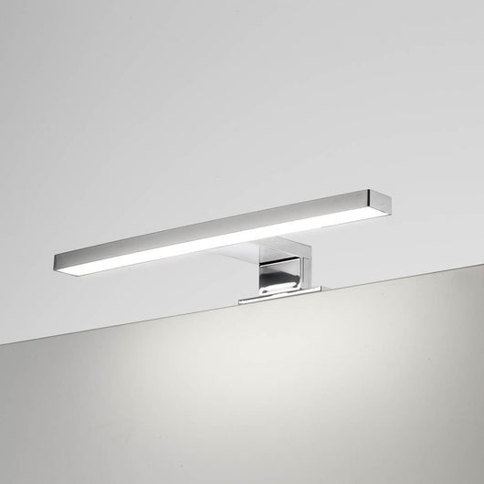 Lampada LED per bagno Kyra 600 mm colore cromato