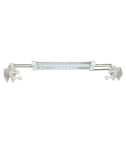 Lampada Luce Plafoniera Led Per Acquario Allungabile Per Bordo Vasca 8 Watt         