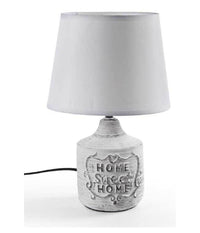 Lampada Lumetto Abat-jour 22x34cm Da Tavolo Base Ceramica Home Sweet 3col 779138         