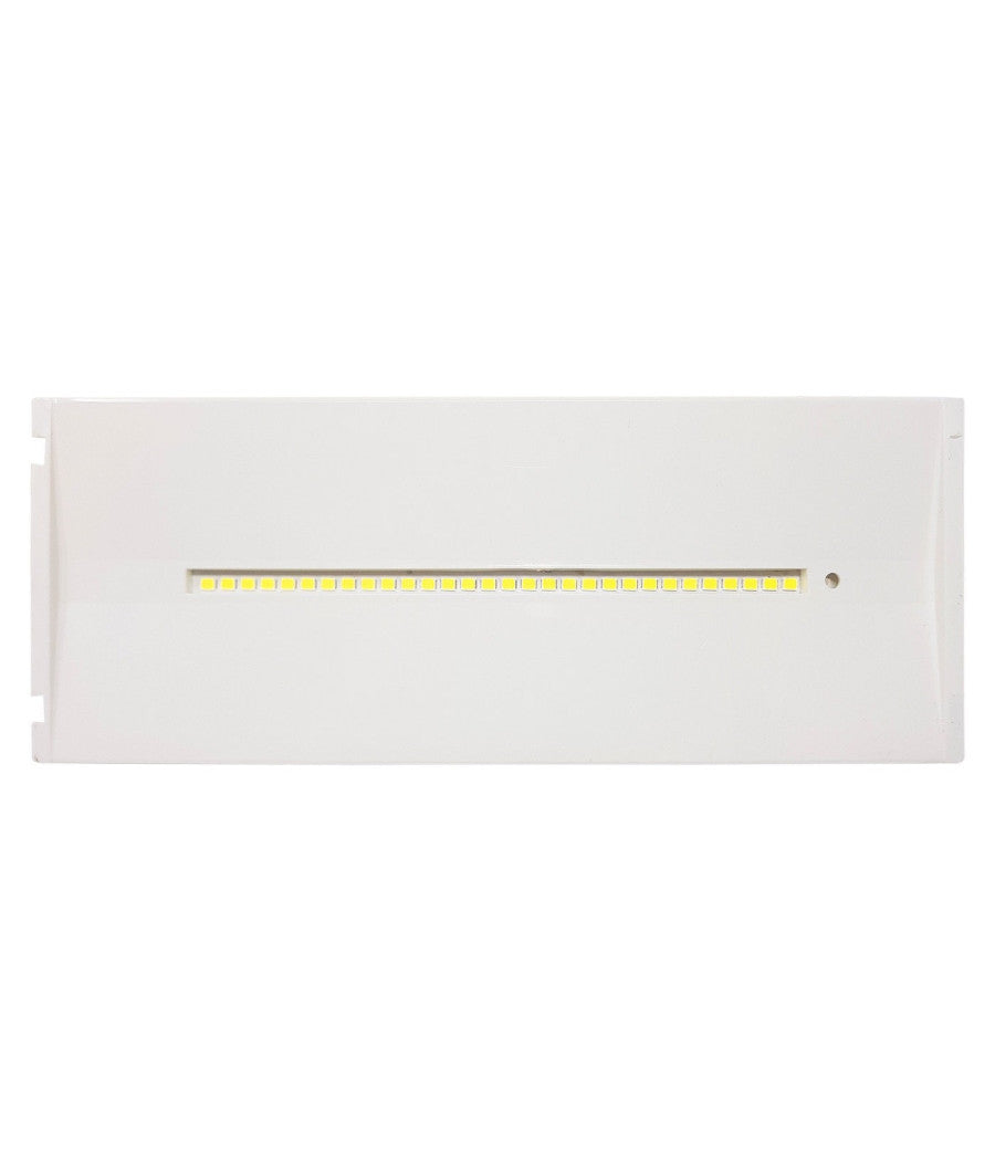 Lampada Plafoniera Emergenza Luce Led 4w Incasso Parete Ip40 De Lite 6500k         