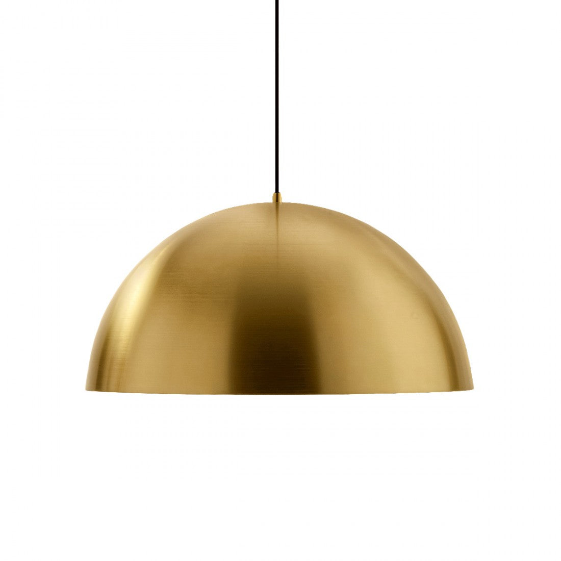 Lampada sospensione ottone gea luce bonella sp cupola classica