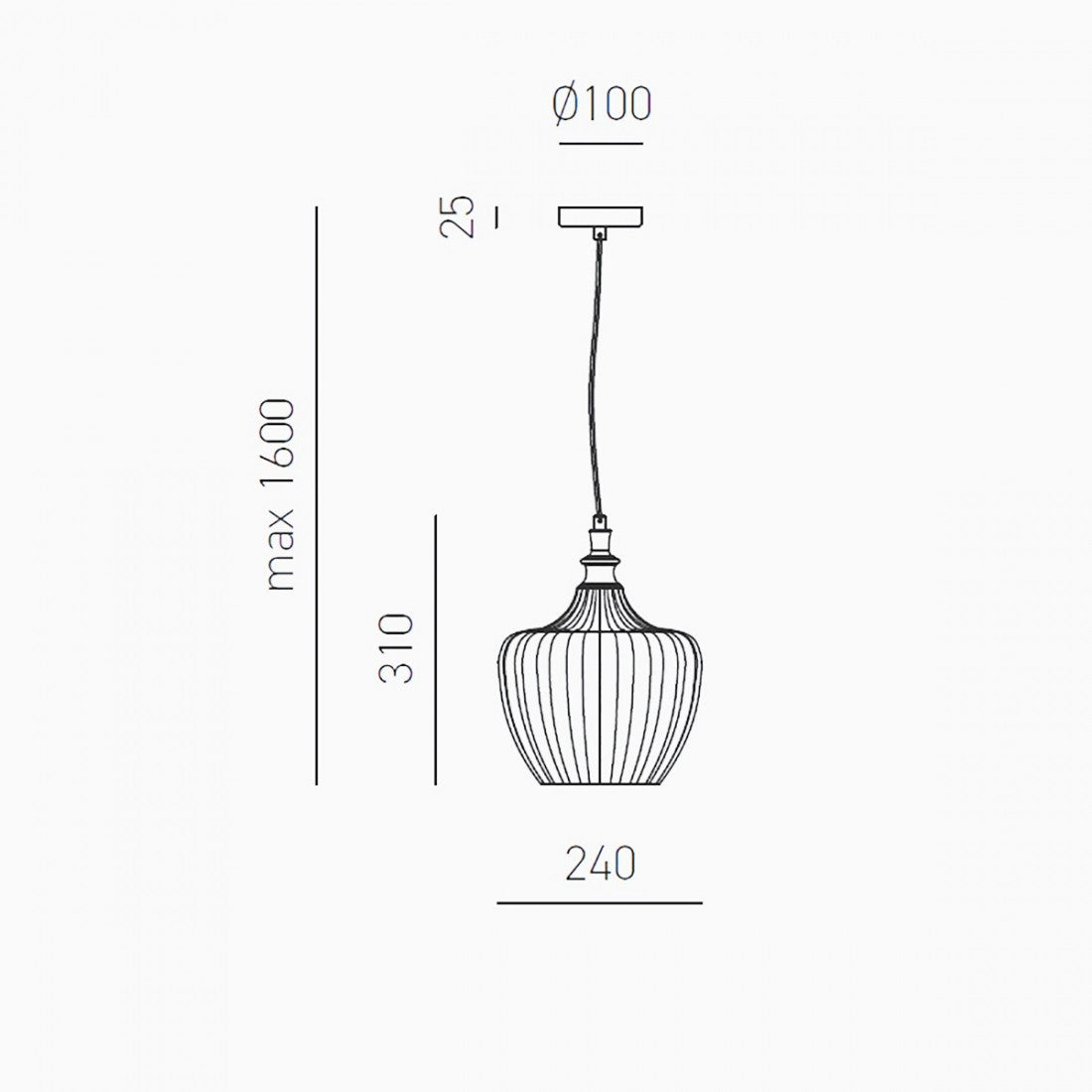 Lampadario classico gea luce cleofe s10 e27 led vetro ambra lampada sospensione