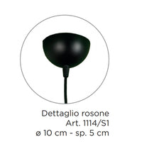 Lampadario classico padana lampadari basket 1114 s1 e27 led metallo sospensione