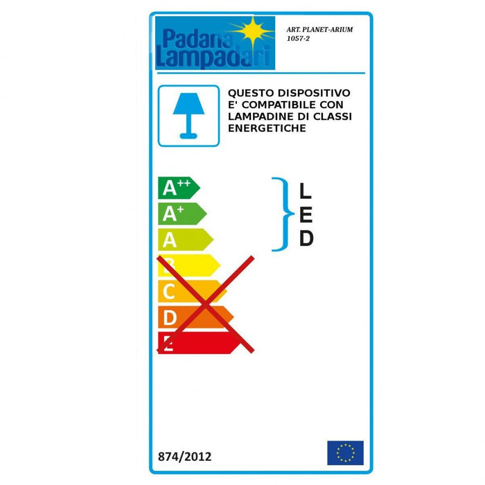 Lampadario classico padana lampadari roma 1060 sp3 e27 led alluminio nero foglia sospensione