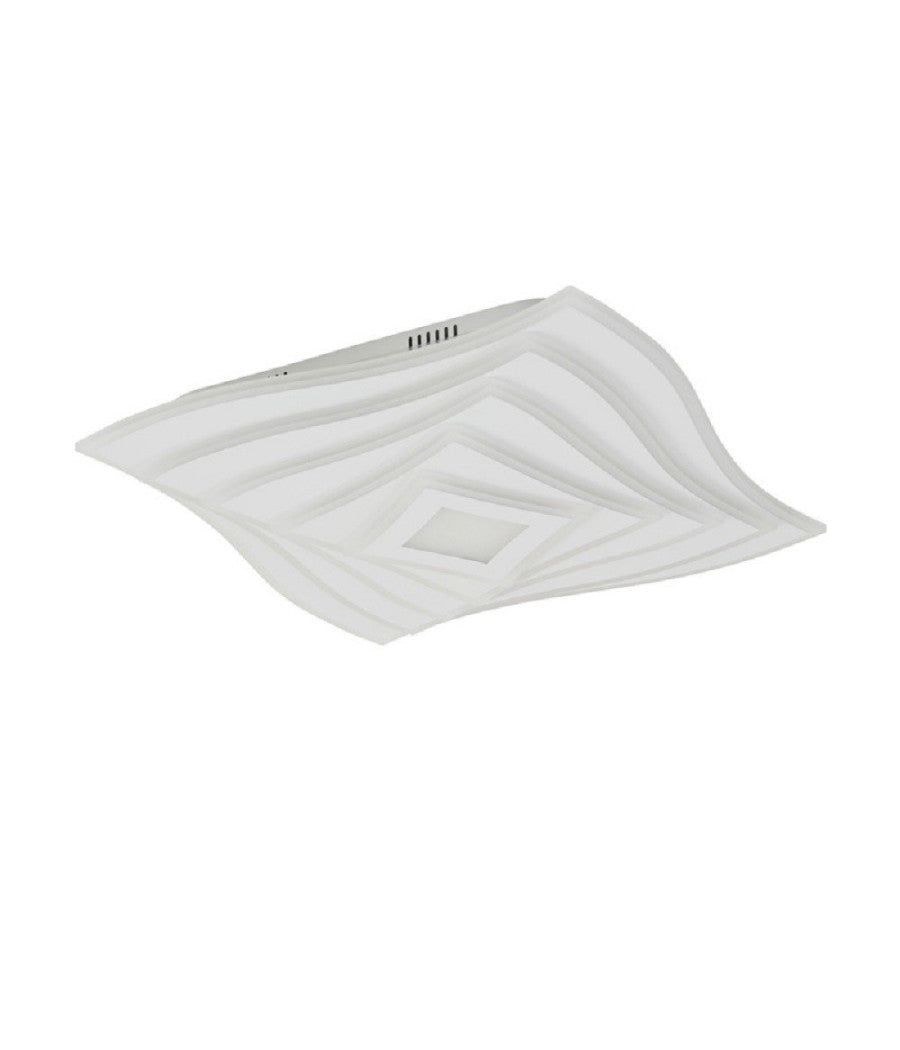 Lampadario Da Soffitto Decorativo Plafoniera Led 75w Tre Tonalità  Di Luce C68-3c         