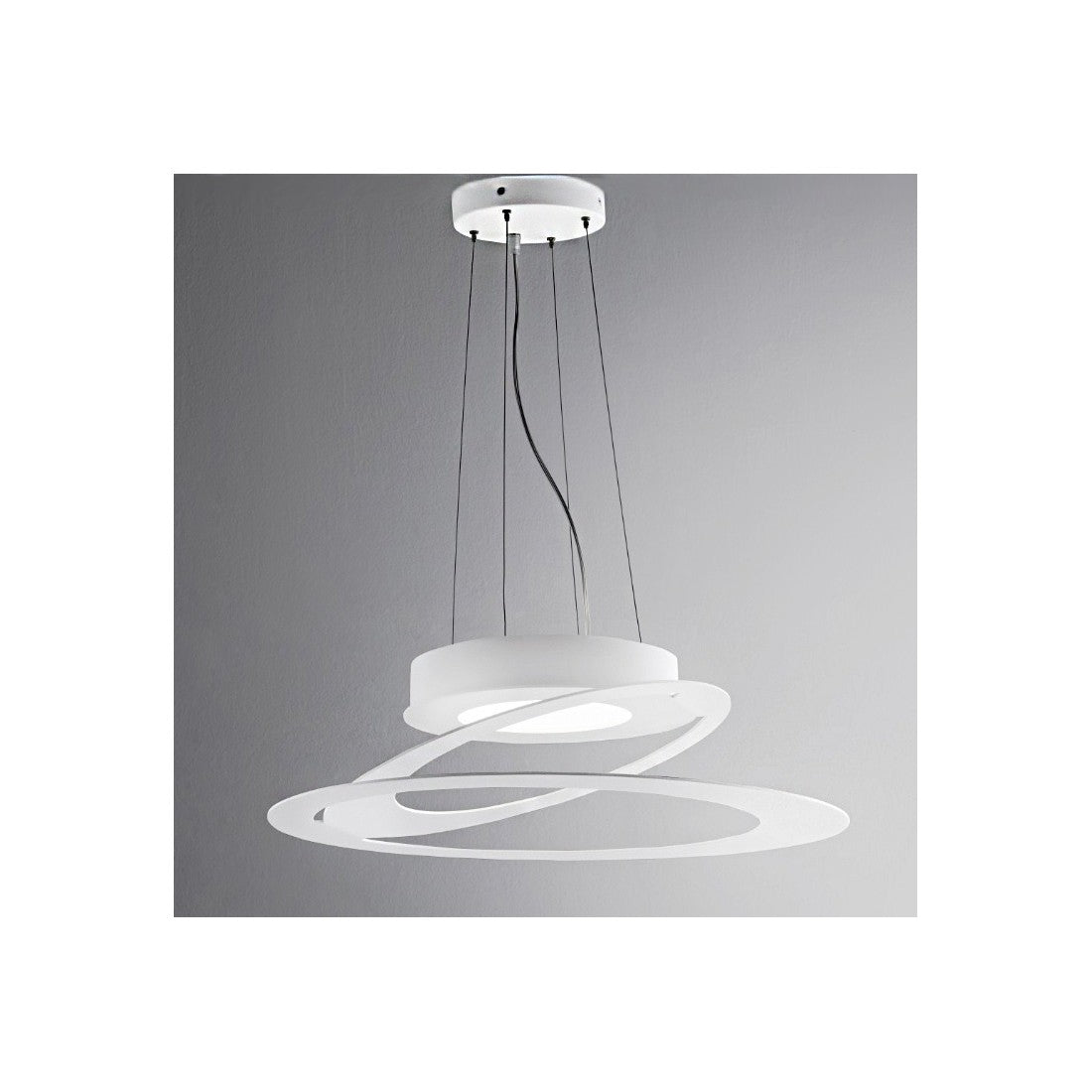 Lampadario moderno illuminando sky spskytopslbn gx53 led metallo sospensione