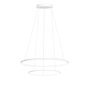 Lampadario moderno gea led erika s2 led alluminio silicone lampada sospensione