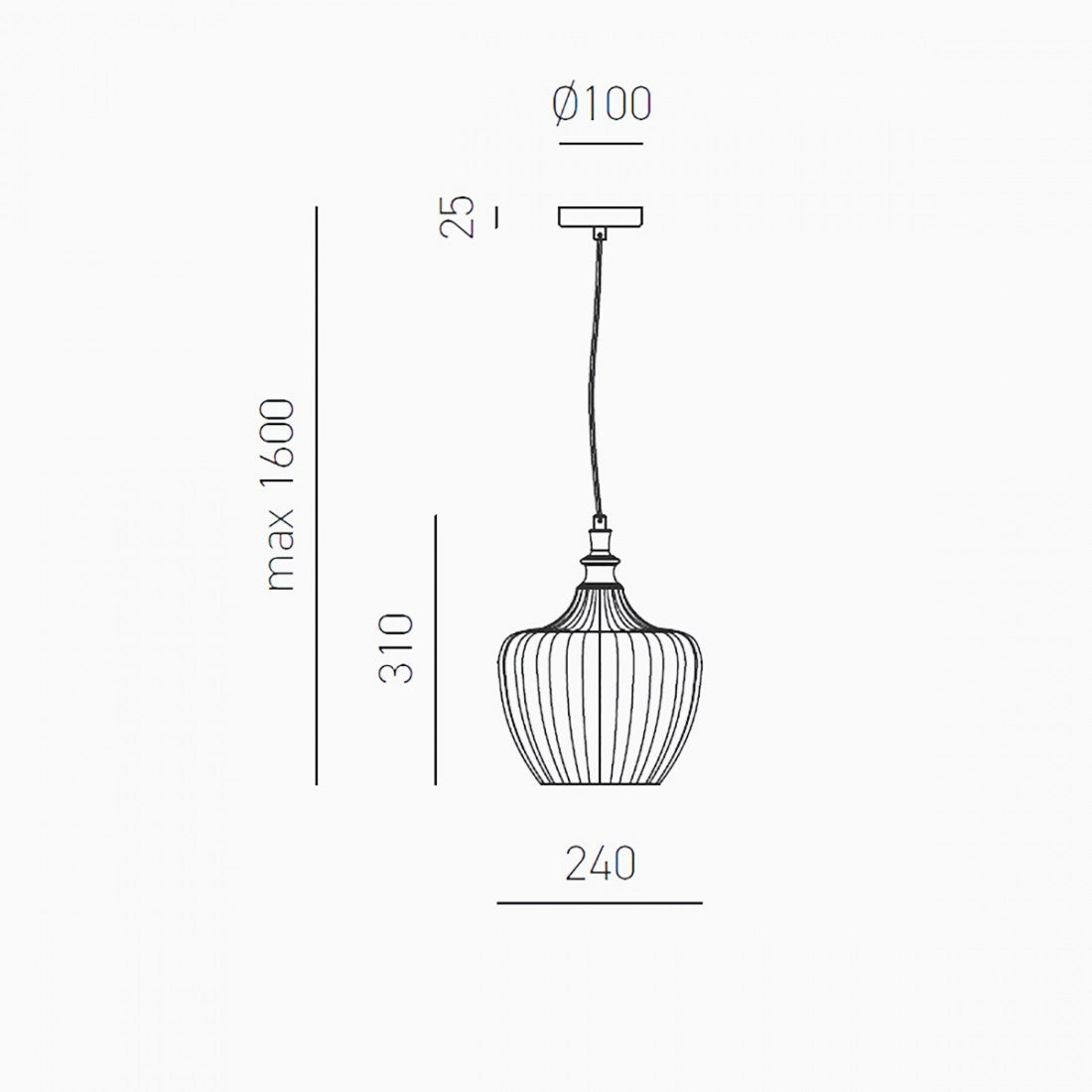 Lampadario moderno gea luce cleofe s10 e27 led vetro cobalto lampada sospensione