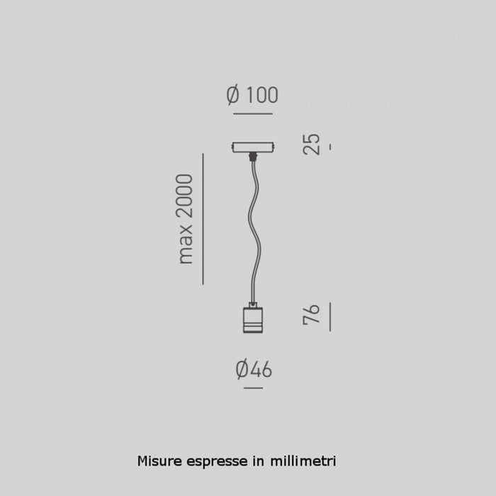 Lampadario moderno gea luce flash gso091 e27 led portalampade sospensione