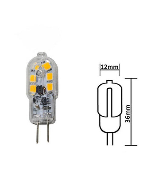 Lampadina 12 Led Smd G4 1,8 Watt 12v Luce Calda Fredda Naturale Faretto         