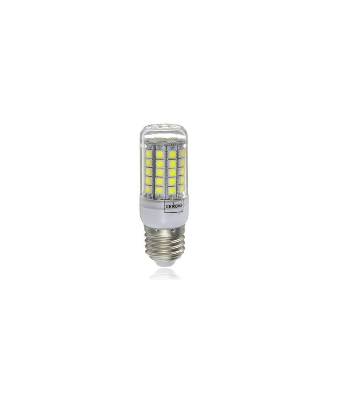 Lampadina A 33 Led 5050smd Con Attacco E27 Da 8w Faretto Luce Bianco Freddo         