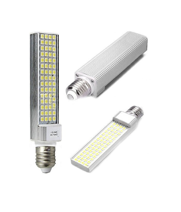 Lampadina A 64 Led 5050smd Con Attacco E27 15w Faretto Luce Bianco Freddo Caldo         