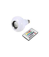 Lampadina Cassa Bluetooth Colorata Led E27 Rgb Bulbo Musica Lampada Telecomando         