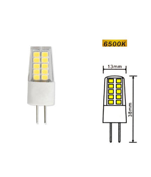 Lampadina G4 Led Smd 2,5 Watt 12v Luce Fredda 6500k Calda 3000k Naturale 4000k  -bianco Caldo      -