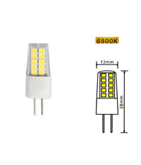 Lampadina G4 Led Smd 2,5 Watt 12v Luce Fredda 6500k Calda 3000k Naturale 4000k         