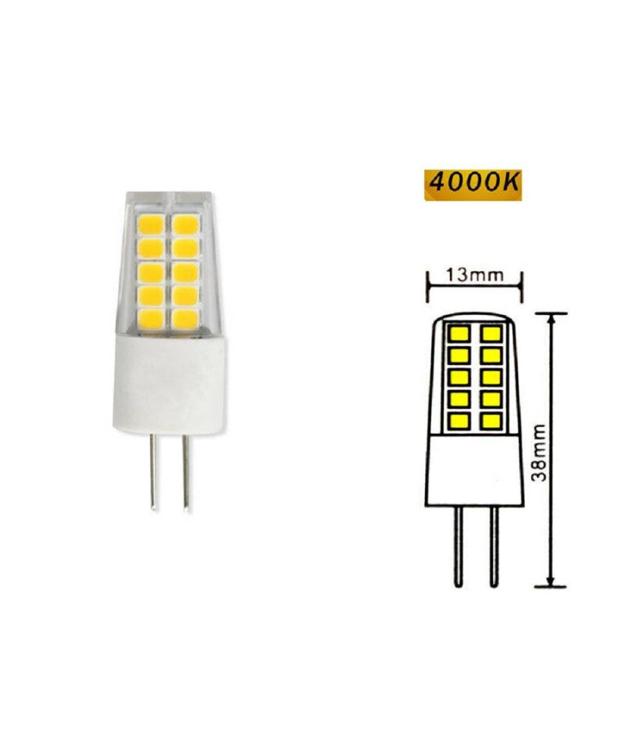 Lampadina G4 Led Smd 2,5 Watt 12v Luce Fredda 6500k Calda 3000k Naturale 4000k         