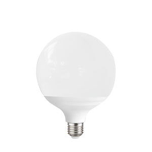 Lampadina gea led gla245n 15w e27 led 1200lm 9.5cm 4000°k 300° plastica sfera globo bianco luce naturale luce diffusa