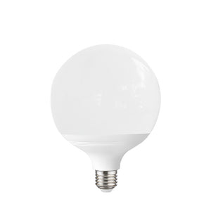 Lampadina gea led gla245n 15w e27 led 1200lm 9.5cm 4000°k 300° plastica sfera globo bianco luce naturale luce diffusa