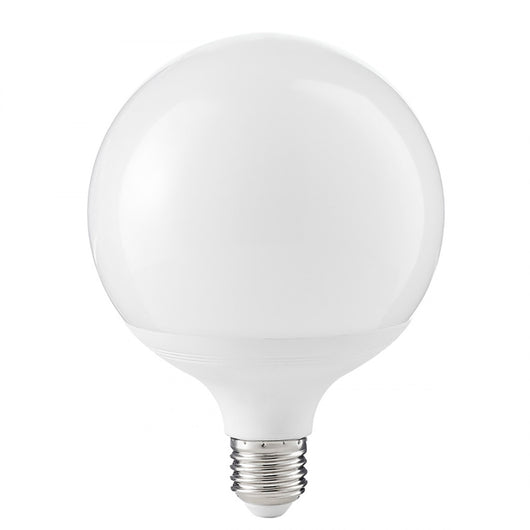 Lampadina gea led gla246n 20w e27 led 1600lm 12cm 4000°k 300° plastica sfera globo bianco luce naturale luce diffusa