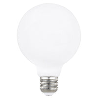 Lampadina gea led gla256b 12w e27 led 1370lm 12.5cm 3000°k vetro sfera globo bianco luce calda