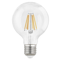 Lampadina gea led gla256n 12w e27 led 1540lm 12.5cm 4000°k vetro sfera globo trasparente