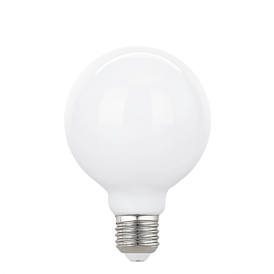 Lampadina gea led gla255b 12w e27 led 1370lm 9.5cm 3000°k vetro bianco sfera globo