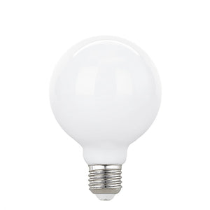 Lampadina gea led gla255b 12w e27 led 1370lm 9.5cm 3000°k vetro bianco sfera globo