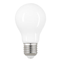 Lampadina gea led gla260b e27 led 360° goccia vetro bianco 8w 950lm 3000°k