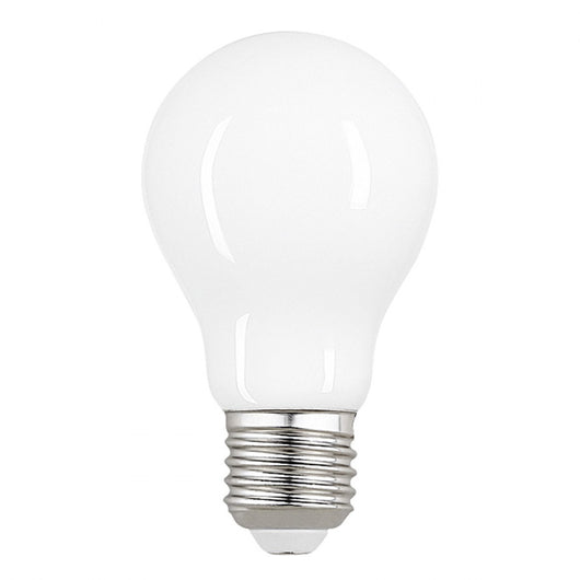 Lampadina gea led gla260b e27 led 360° goccia vetro bianco 8w 950lm 3000°k