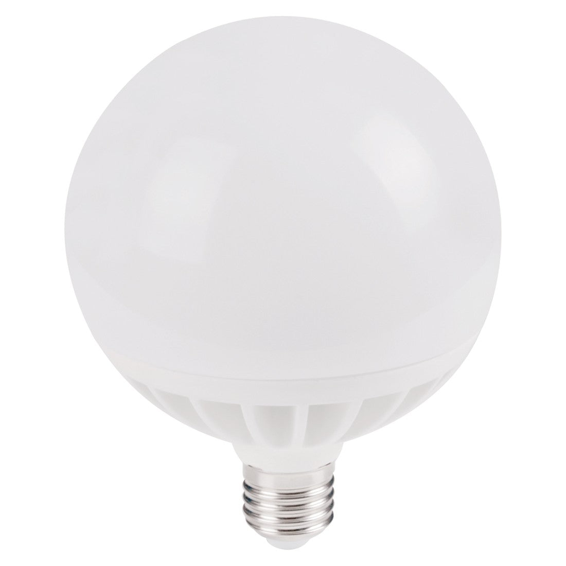 Lampadina gea led gla340 e27 led plastica opale sfera globo, tonalità luce 3000°k (luce calda)