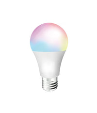 Lampadina Intelligente A60 10w Led Rgb Cct Dimmerabile Wifi E27 App Alexa Google         