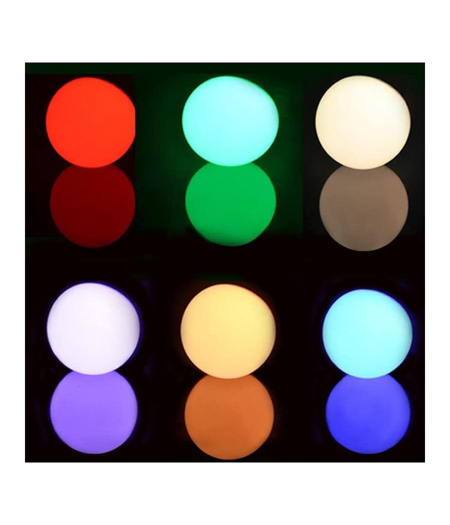 Lampadina Lampada Faretto Led Rgb Con Telecomando Luce Multicolor E27 Da Interno         