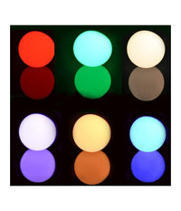 Lampadina Lampada Faretto Led Rgb Con Telecomando Luce Multicolor E27 Da Interno   7 Watt      