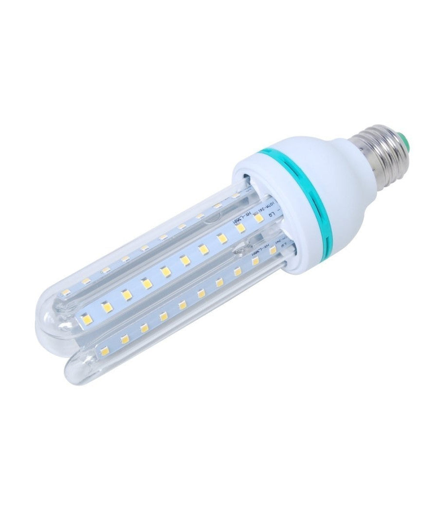 Lampadina Lampada Tubo Led Luce Bianca Fredda Calda E27 Risparmio 3u 12w  -bianco Freddo      -