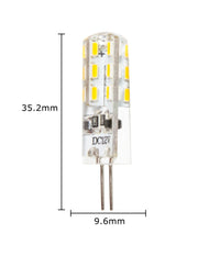 Lampadina Led 3w 24 Smd G4 3014 Attacco A Spillo Luce Bianca Calda Fredda 12v         