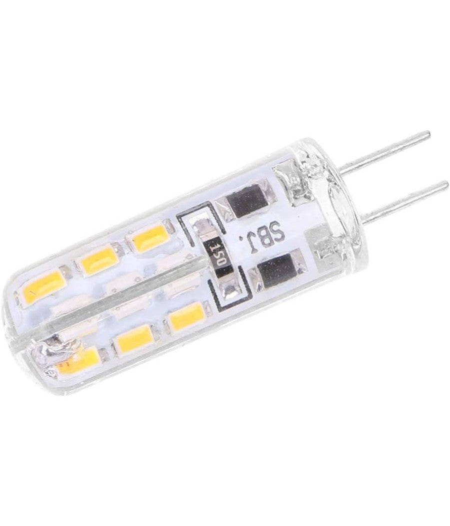 Lampadina Led 3w 24 Smd G4 3014 Attacco A Spillo Luce Bianca Calda Fredda 12v  -bianco Freddo      -